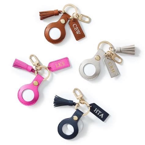 luxury AirTag keychain